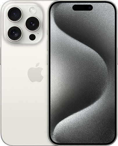 Apple iPhone 15 Pro 5G 128GB, White Titanium