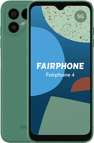 Fairphone 4 5G 256GB Single SIM en eSIM, Green