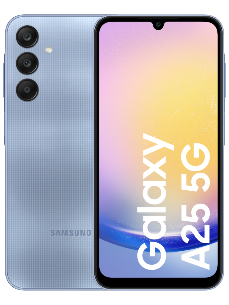 Samsung Galaxy A25 5G 128GB, Blue - KPN Unlimited300 en onbeperkt bellen/sms