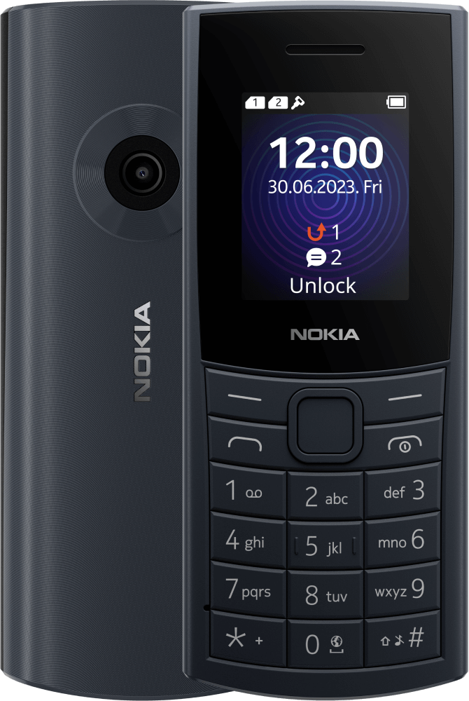Nokia 110 4G (2023 Edition), Midnight Blue