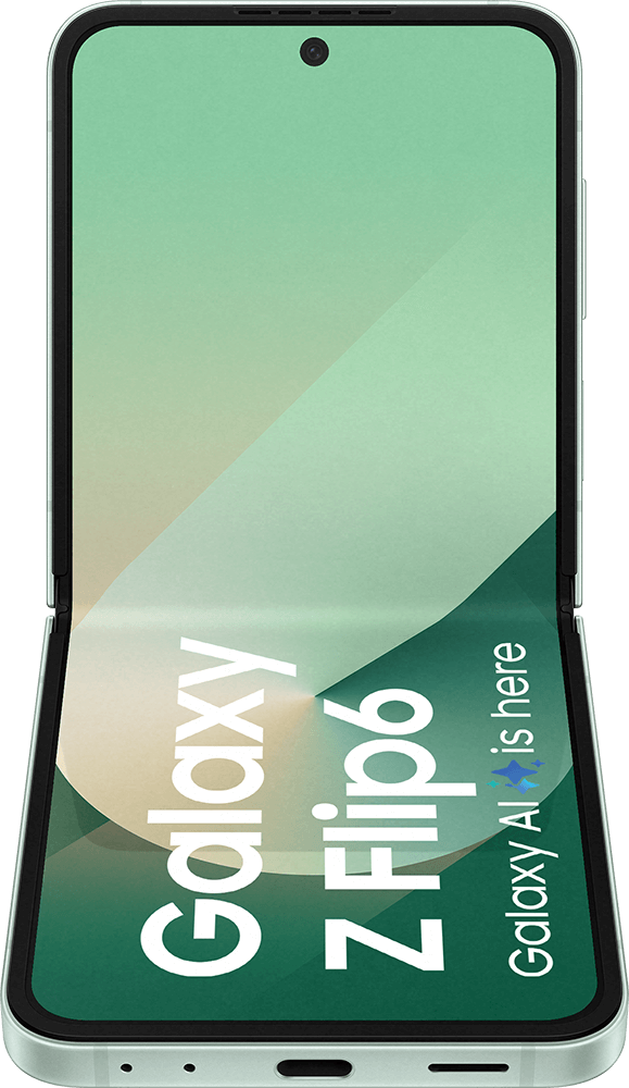 Samsung Galaxy Z Flip6 5G eSIM 512GB, Mint - KPN SuperUnlimited en 150 min/sms 2 jaar