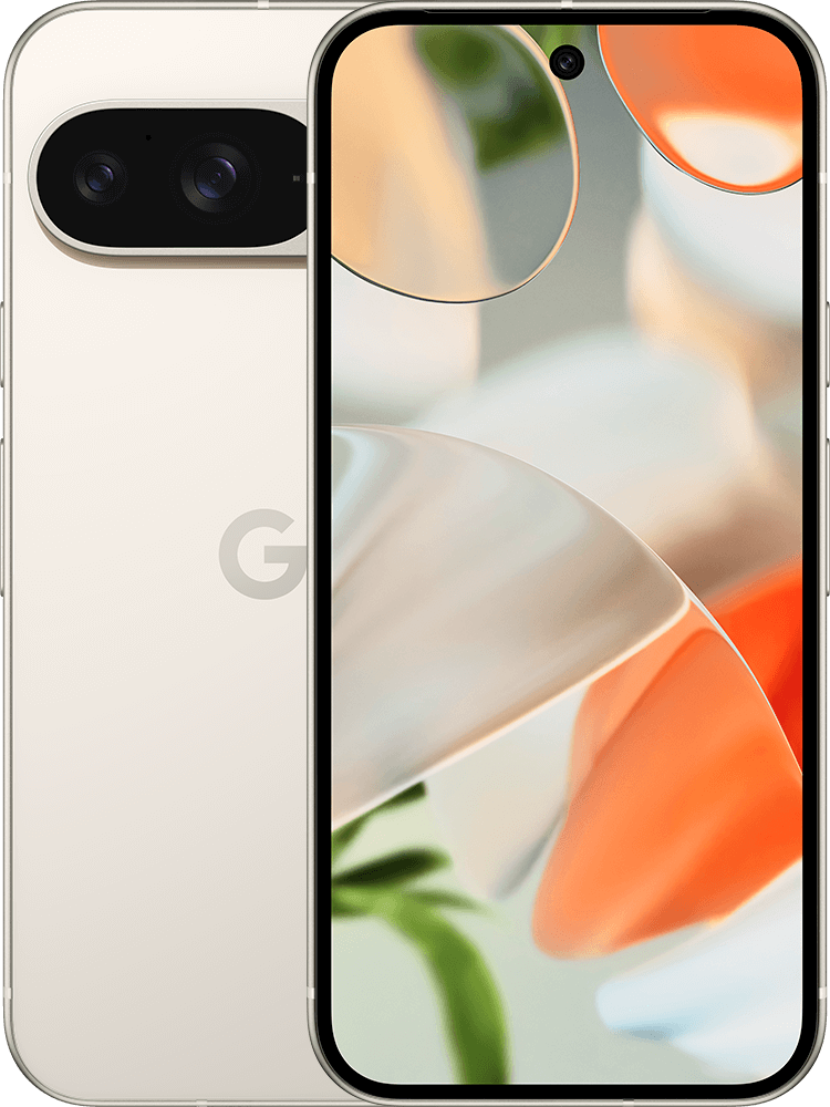 Google Pixel 9 5G eSIM 128GB, Porcelain - KPN Unlimited300 en 150 min/sms