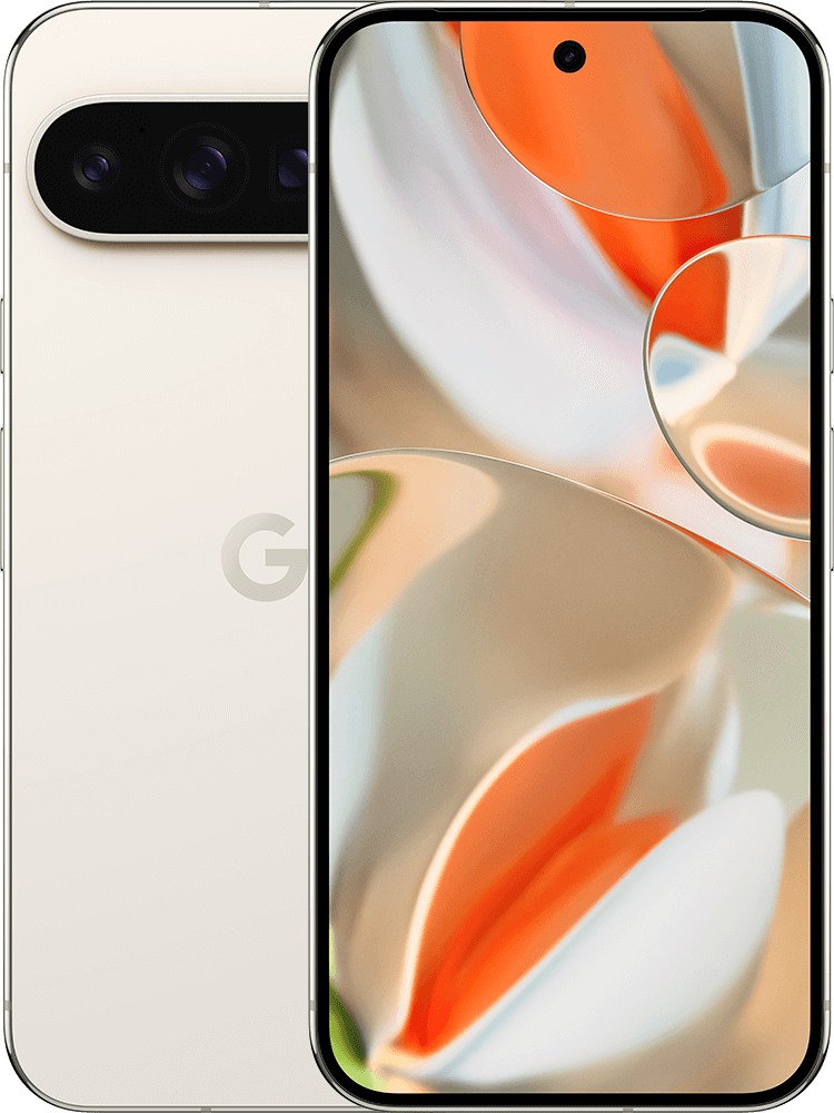 Google Pixel 9 Pro XL 5G eSIM 256GB, Porcelain - KPN 0 GB en onbeperkt bellen/sms 2 jaar