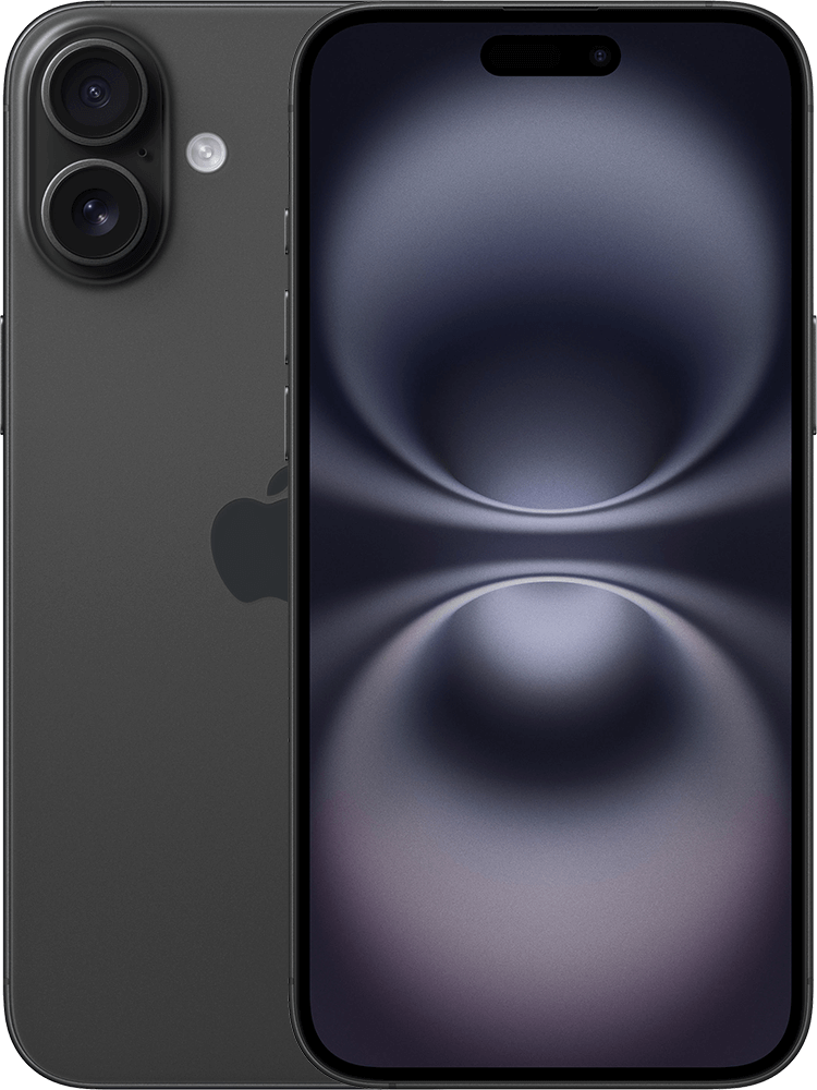 Apple iPhone 16 Plus 5G 256GB, Black - KPN Unlimited50 en onbeperkt bellen/sms