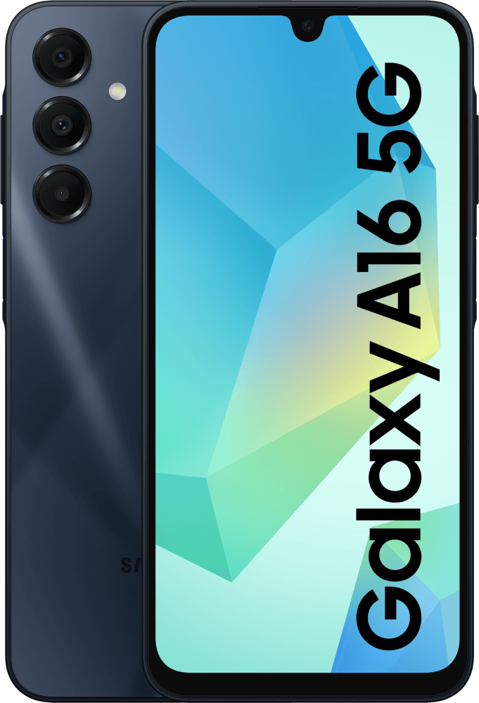 Samsung Galaxy A16 5G 128GB, Blue Black - KPN Unlimited300 en 150 min/sms 1 jaar