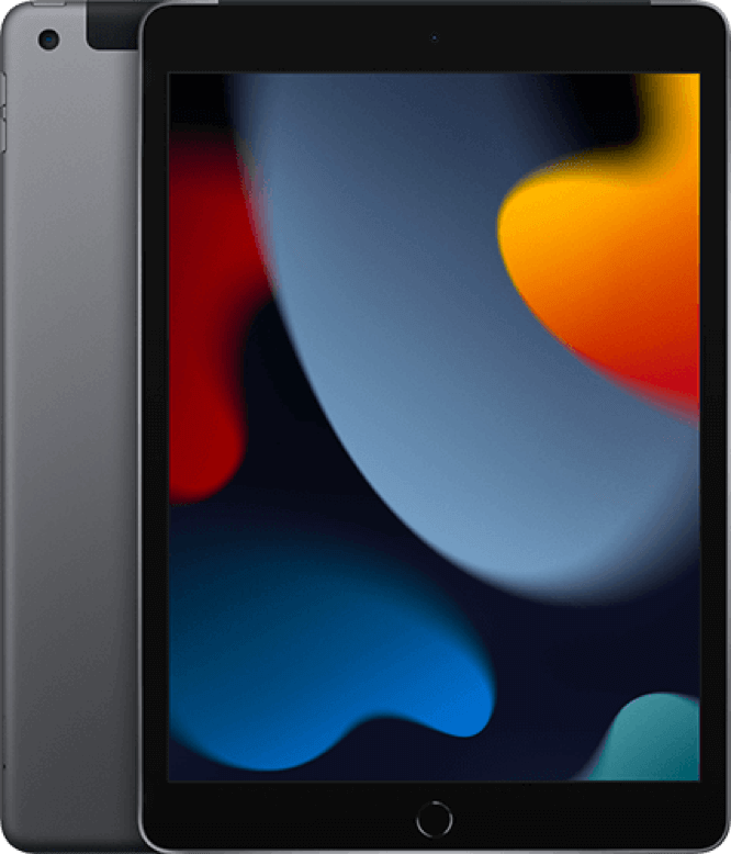 Apple iPad 10,2-inch Wi-Fi Cell 4G 256GB 9th gen 2021, Space Grey