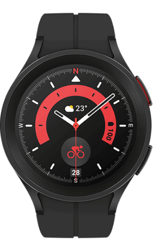 Samsung Galaxy Watch5 Pro 45 mm, Black Titanium
