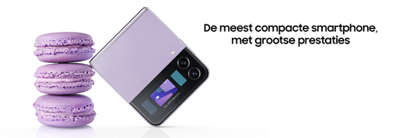 Samsung Z Flip4 5G beeldscherm en display