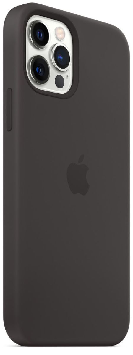 Apple iPhone 12 & 12 Pro Leather Case met MagSafe Zwart