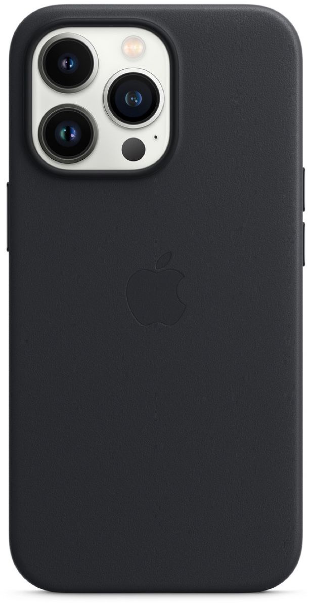 Apple iPhone 13 Pro Leather Case met MagSafe Midnight