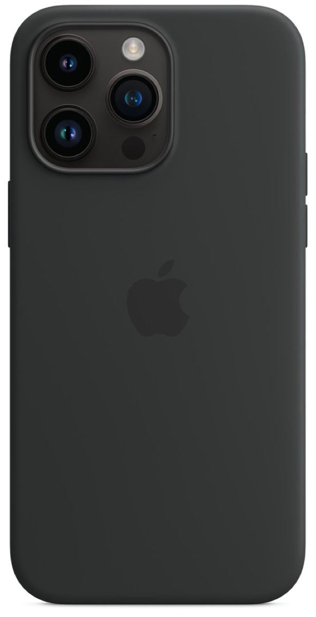 Apple iPhone 14 Pro Max Silicone Case met MagSafe Midnightight