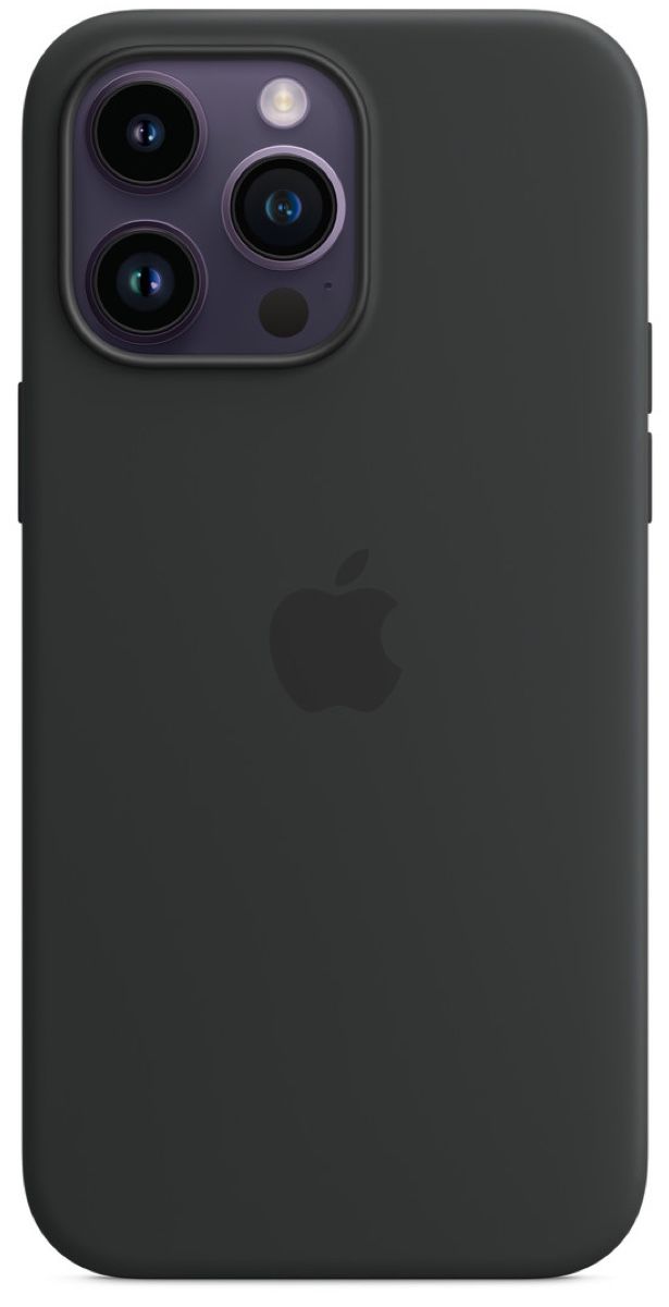 Apple iPhone 14 Pro Max Silicone Case met MagSafe Midnightight