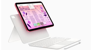 De iPad met de Magic Keyboard Folio
