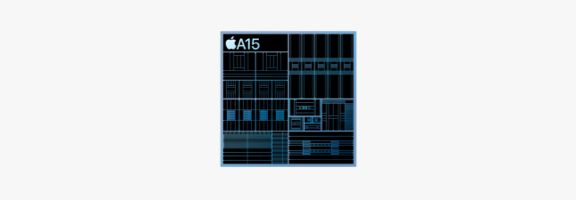 De iPhone 13 A15 Bionic chip