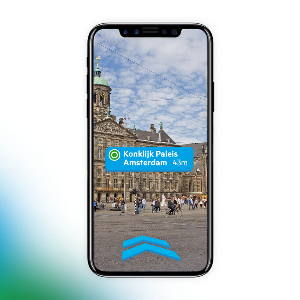 Augmented Reality met navigatie Augmented Reality met navigatie