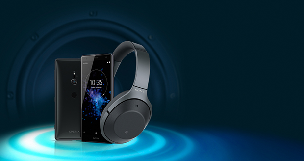 Sony Xperia XZ2 met gratis Sony headset