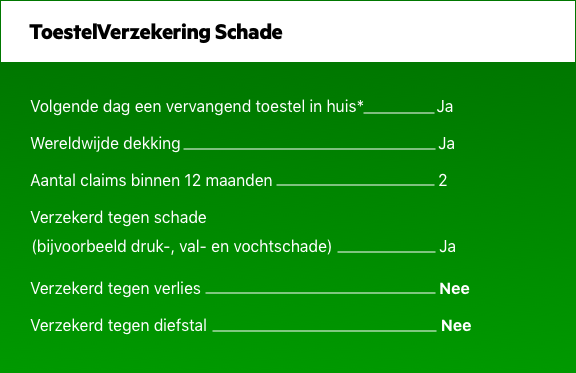 ToestelVerzekering Schade ToestelVerzekering Schade