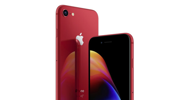 iPhone 8 (PRODUCT)RED voorkant en achterkant iPhone 8 (PRODUCT)RED voorkant en achterkant