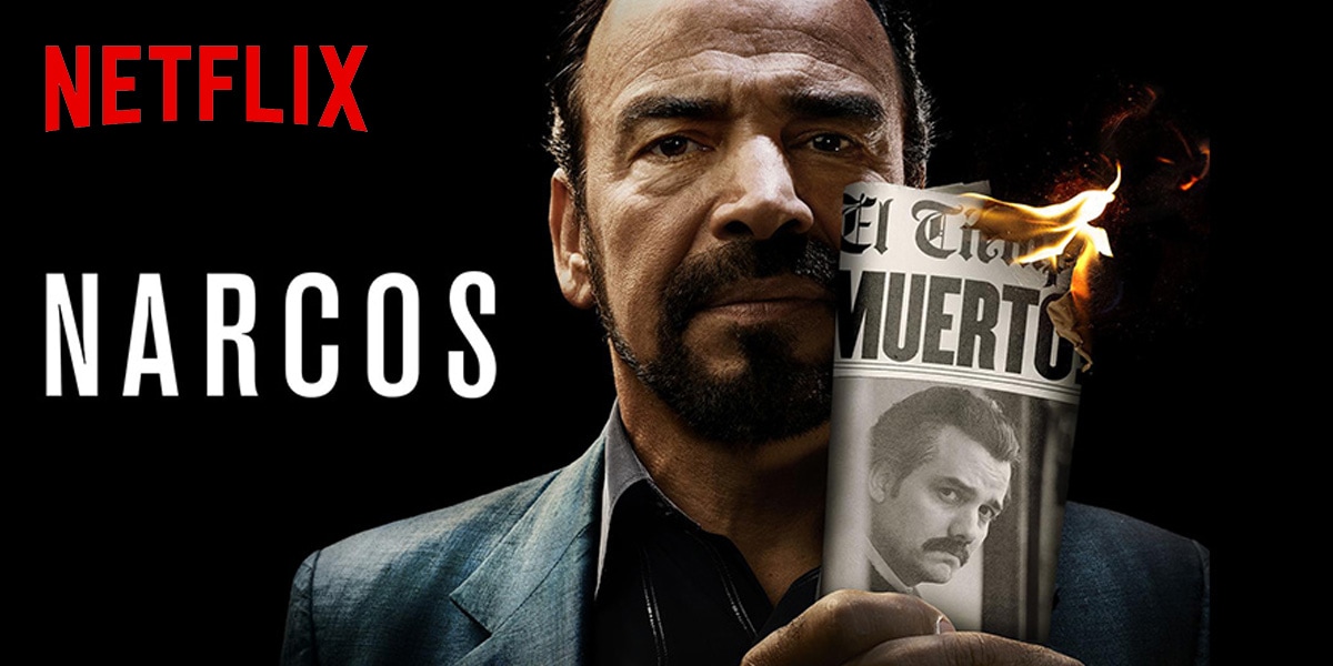 Netflix in het menu bij Interactieve TV op de zaak Netflix in het menu bij Interactieve TV op de zaak