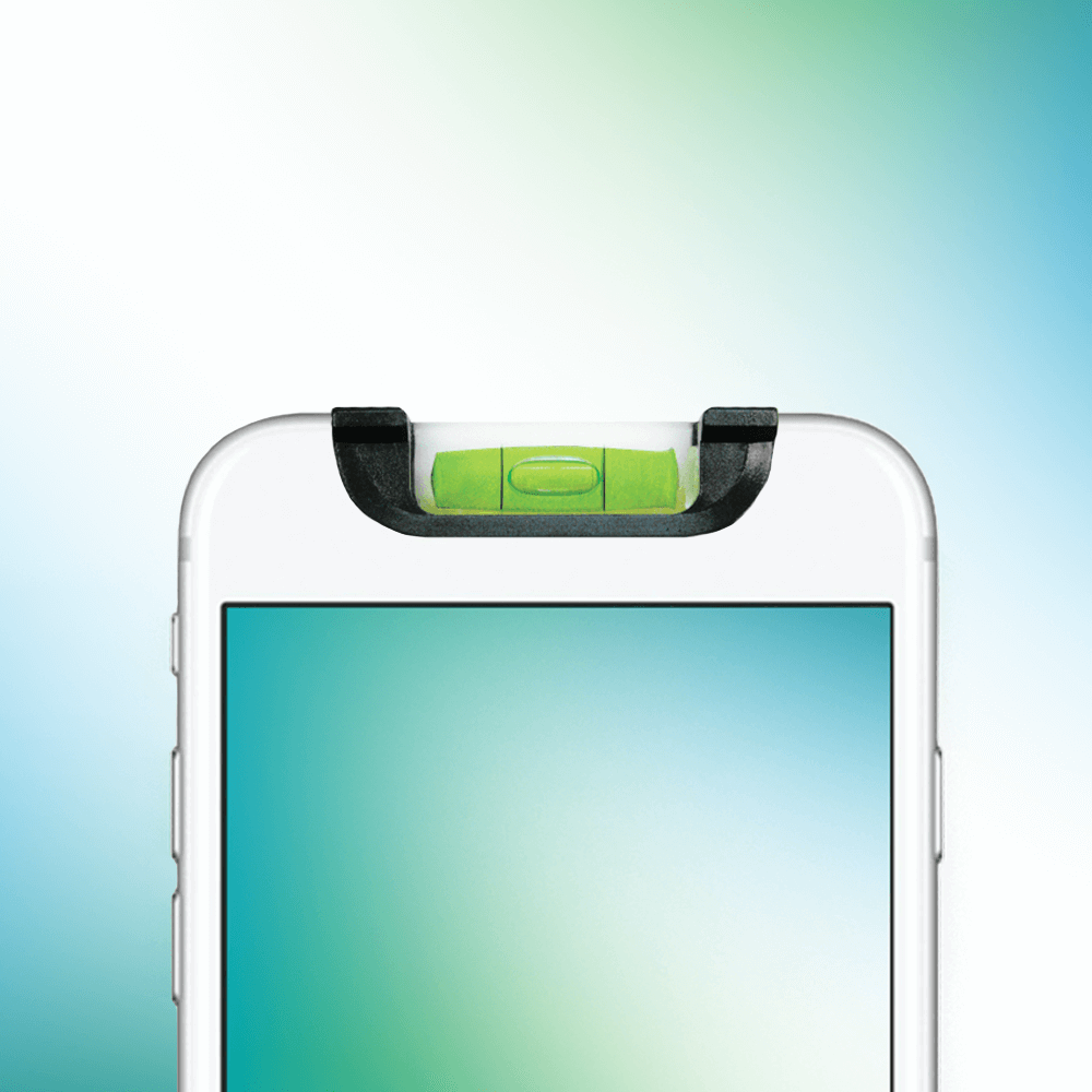 iPhone als waterpas iPhone als waterpas