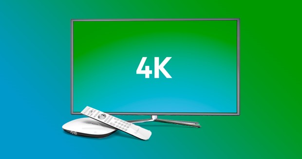 4K tv-kijken 4K tv-kijken