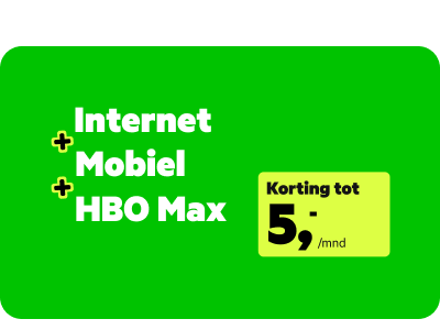Combinatiekorting met HBO Max