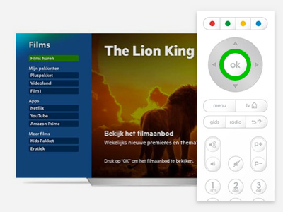 On Demand films huren met tv van KPN
