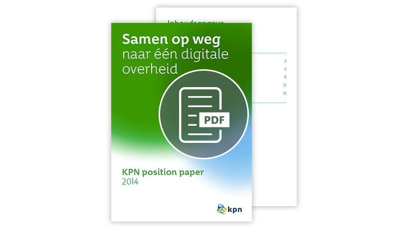 PDF Samen op weg naar 1 digitale overheid
