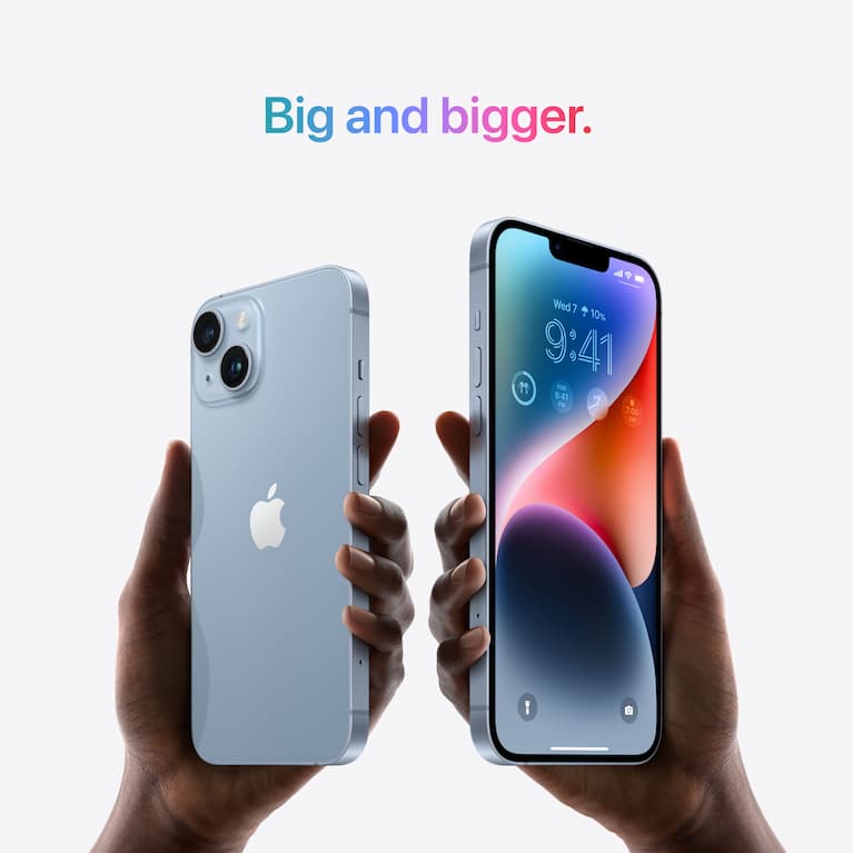 iPhone 14 groter scherm
