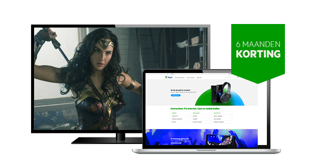 6 maanden korting op internet en tv
