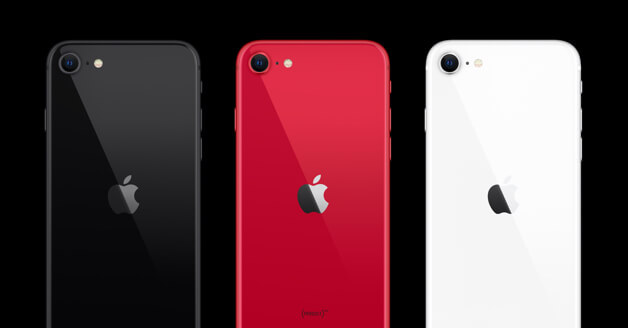 iPhone SE 2020 vs. iPhone verschillen op rij