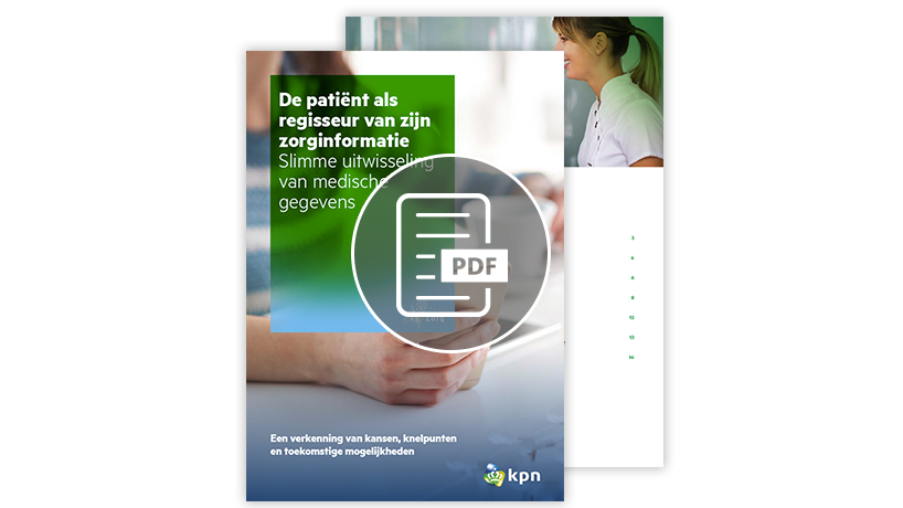 Whitepaper 'De patiënt als regisseur van zijn zorginformatie'