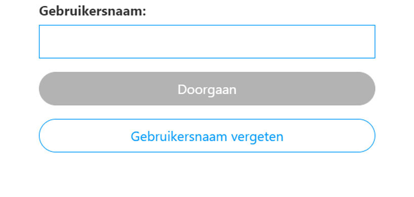 Vraag nieuw wachtwoord aan stap 4