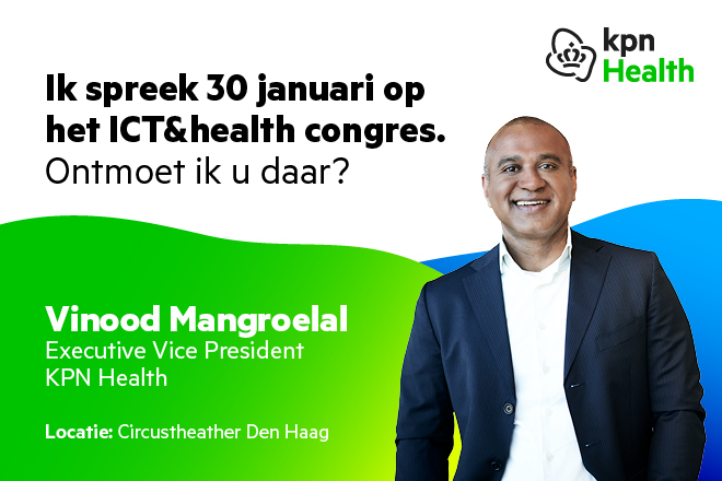 Kom naar ICT&health: hét congres over innovatie en technologie in de zorg