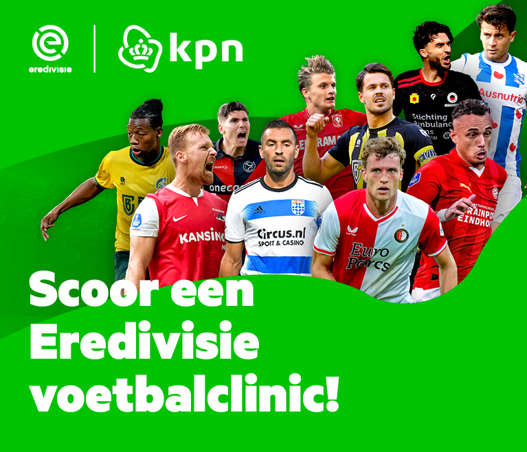 Scoor een Eredivisie kidsclinic bij KPN!  