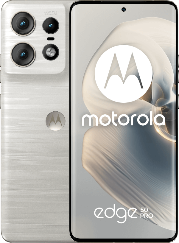 Motorola moto edge 50 pro 5G eSIM 512GB, Moonlight Pearl
