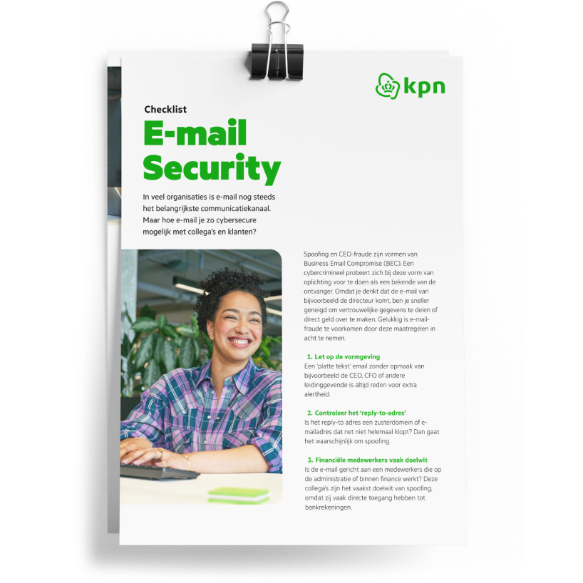 Checklist E-mail Security