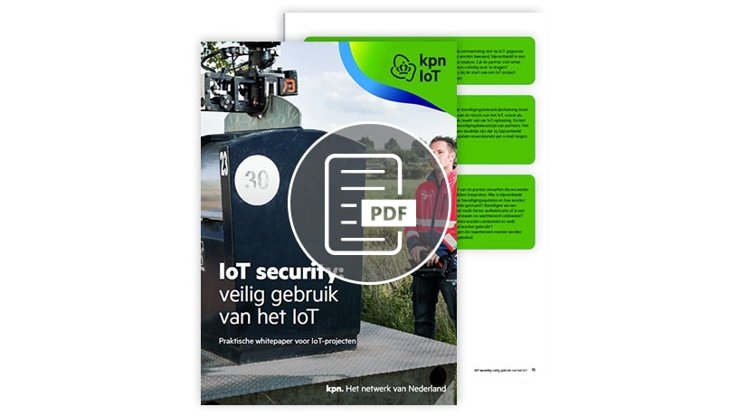 Whitepaper: 'IoT-security - Veilig gebruik van het IoT'